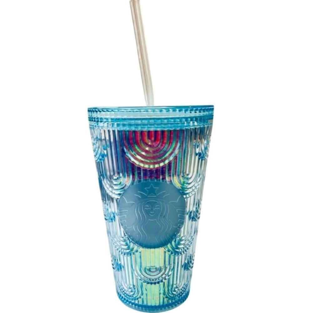 NWT Starbucks 2022 Mermaid Iridescent
Siren Scale Wave Tumbler 16oz